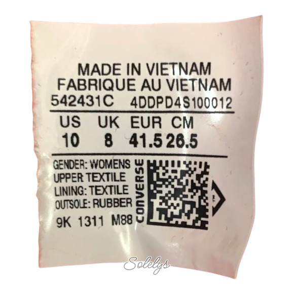 Converse 2013 CTAS Platform Plus Hidden Wedge Bold Pink Red Canvas Sneaker 10 - Picture 6 of 10